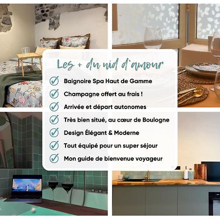 Nid D'Amour - Suite Romantique Boulogne-sur-Mer Exterior foto